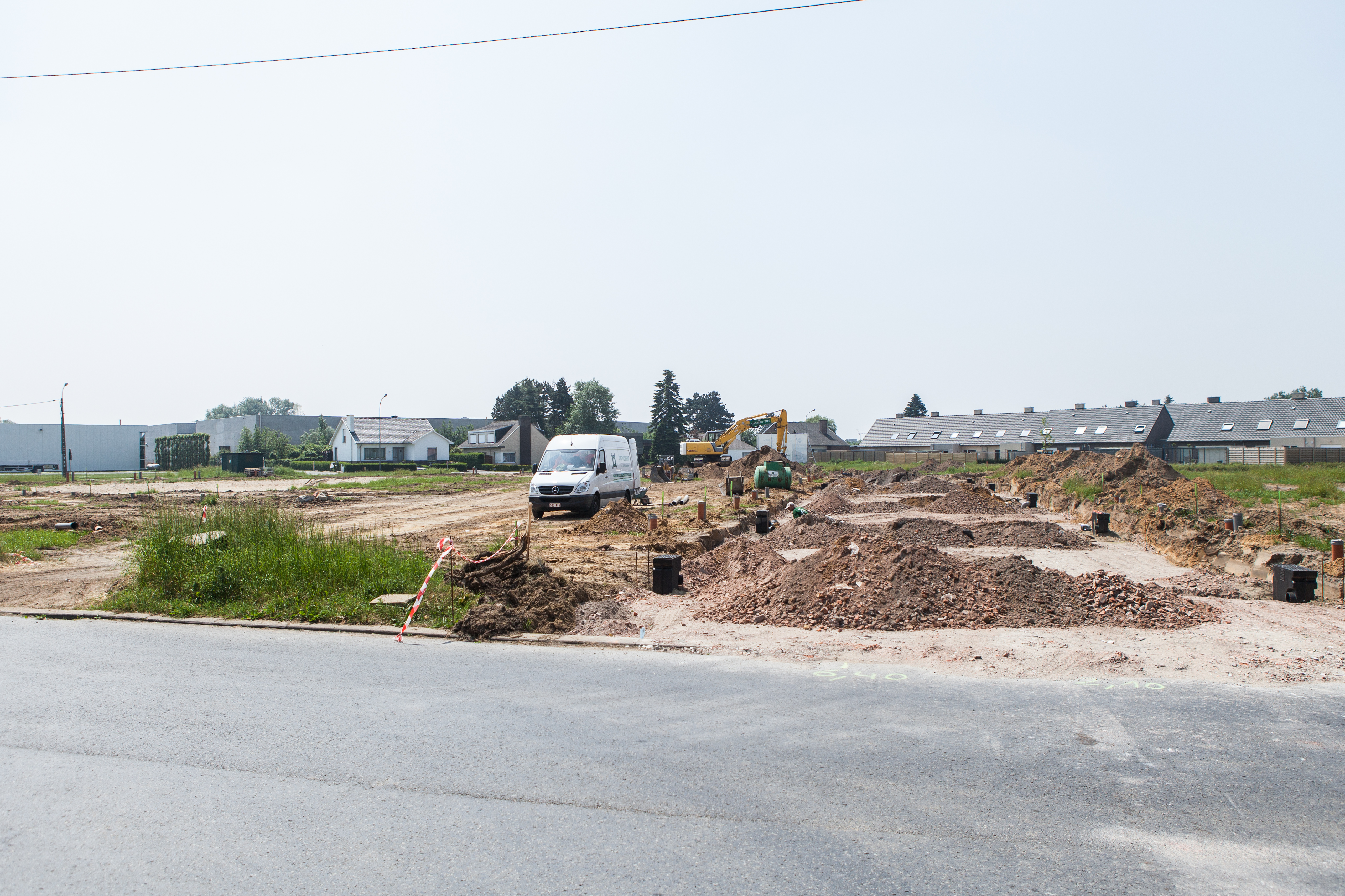 Heule, Weg- & rioleringswerken