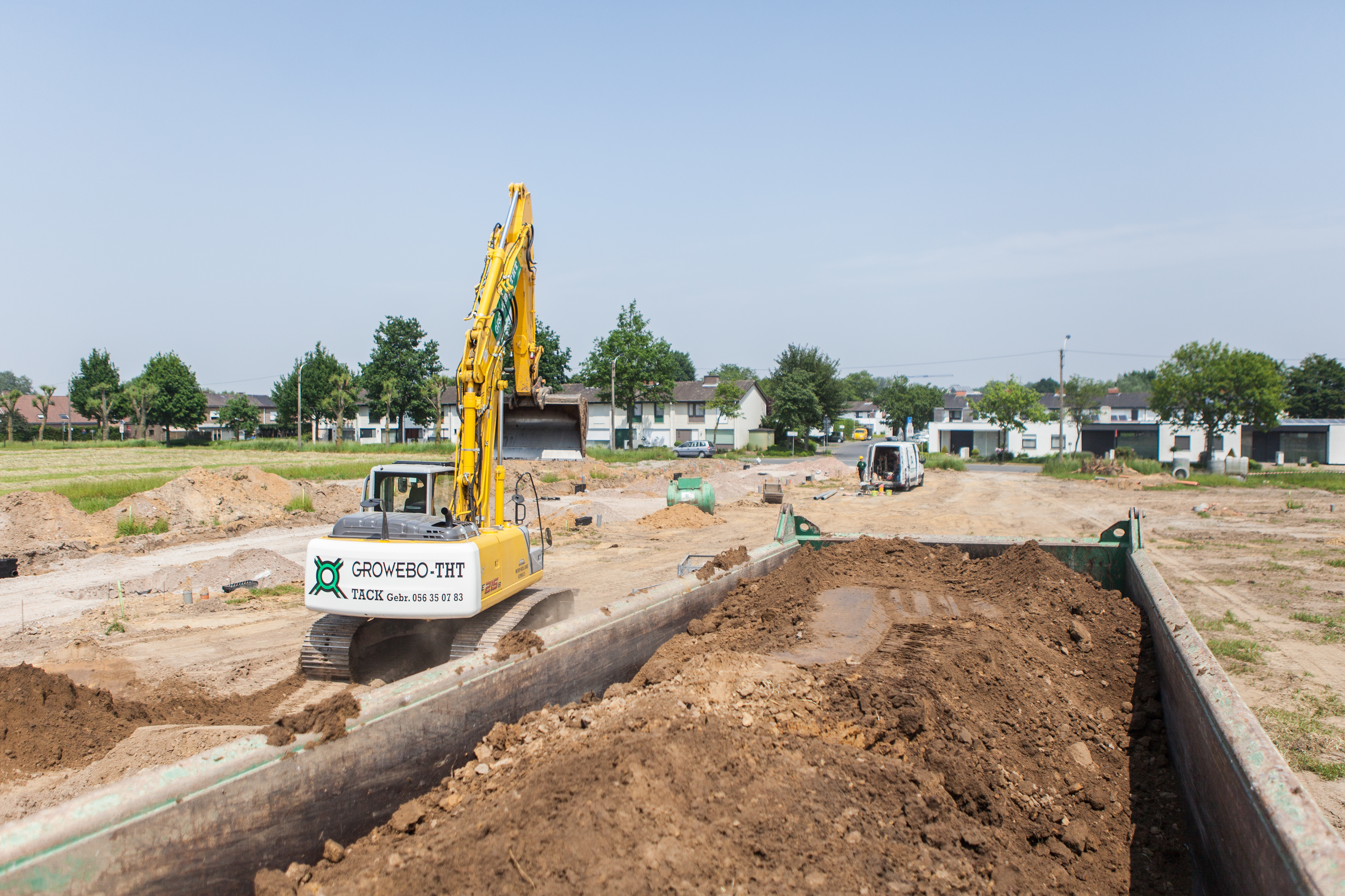 Heule, Weg- & rioleringswerken