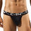 Thumbnail: Men’s Sexy Low-Waist Thong Briefs – Fashionable & Breathable 