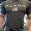 Thumbnail: 3pcs Patriotic Alpha Graphic T-Shirt Set 🇺🇸