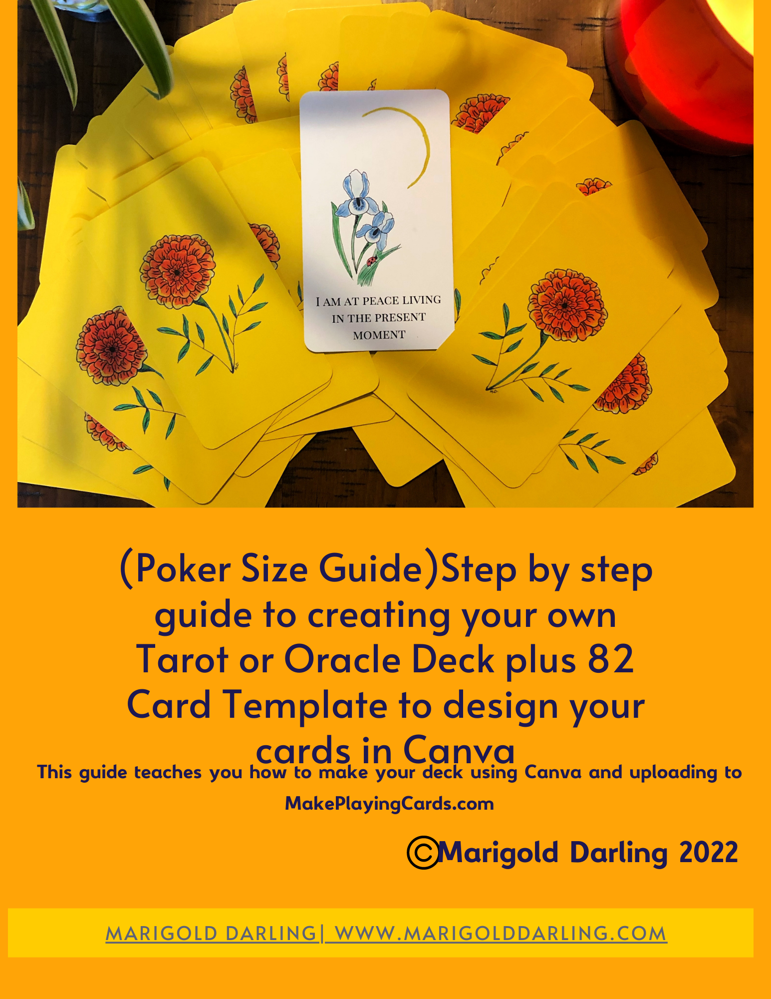 Bridge Size Template: Create your Own Tarot or Oracle Deck