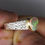 Thumbnail: Opal Two Tone Gold & Silver Ring - Ring Size Q UK or 8 1/4 US