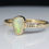Thumbnail: Opal Gold Ring - Ring Size - Q UK or 8 1/4 US