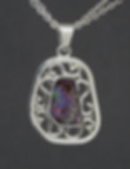 Thumbnail: Boulder Sterling Silver Pendant 