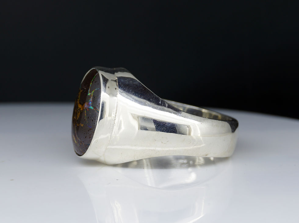 Thumbnail: Opal Silver Ring
