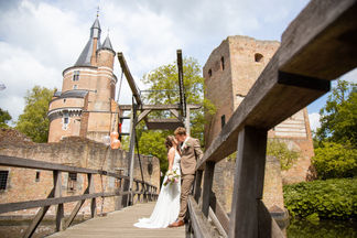 Sander & Marcia - Trouwen kasteel Duurstede - Bruiloft Wijk bij Duurstede - KL!K - fotoshoot