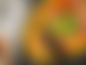 Polenta Pizza mit Wildkräutern