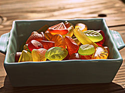 Leckeren und gesunden Fruchtgummi