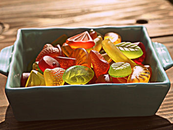 Leckeren und gesunden Fruchtgummi