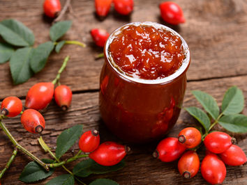Herbstlich fruchtiger Aufstrich - Hagebutten Marmelade