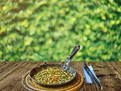 Wildkräuter Eierspätzle