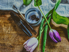Mascara und Kajal selbst gemacht