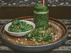 Vogelmiere Pesto in 2 Varianten