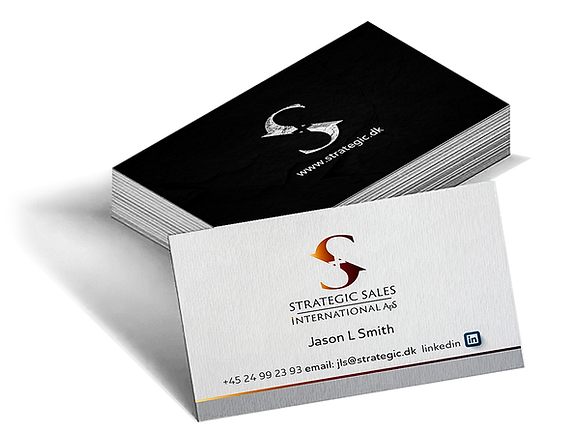 Stategic Sales Intl. Business Cards