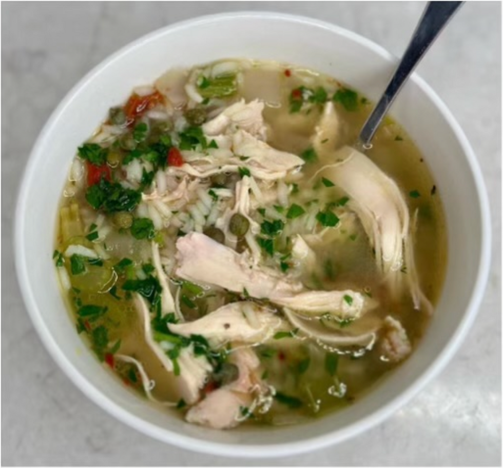 Chicken Piccata Soup