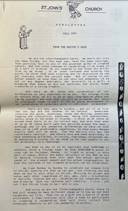 1991-09-10-St-John's-Newsletter-Fall