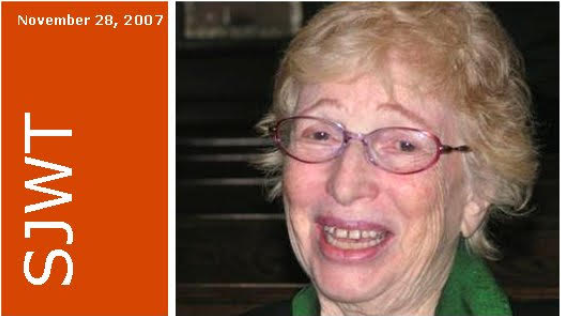 2007-11-28 - SJWT Newsletter
