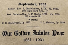 1931-09 - St. John's Parish Magazine