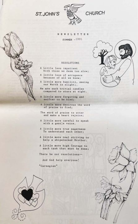 1991-06-07-St-John's-Newsletter