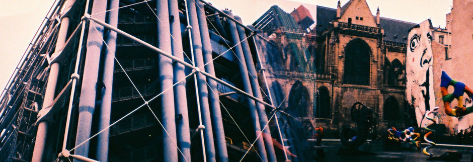 Centre Pompidou
Graffiti Jef Aérosol