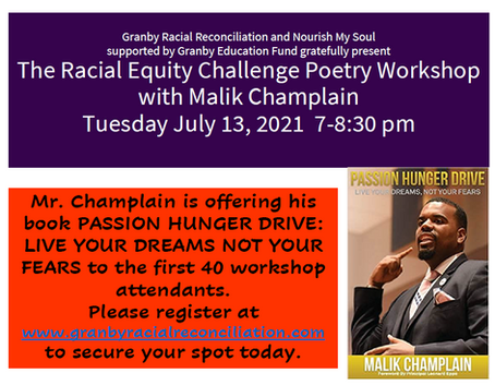 Racial Equity Challenge Poetry Workshop
