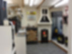 aire valley log burning stove wood burning stove showroom