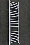 wall chrome radiator