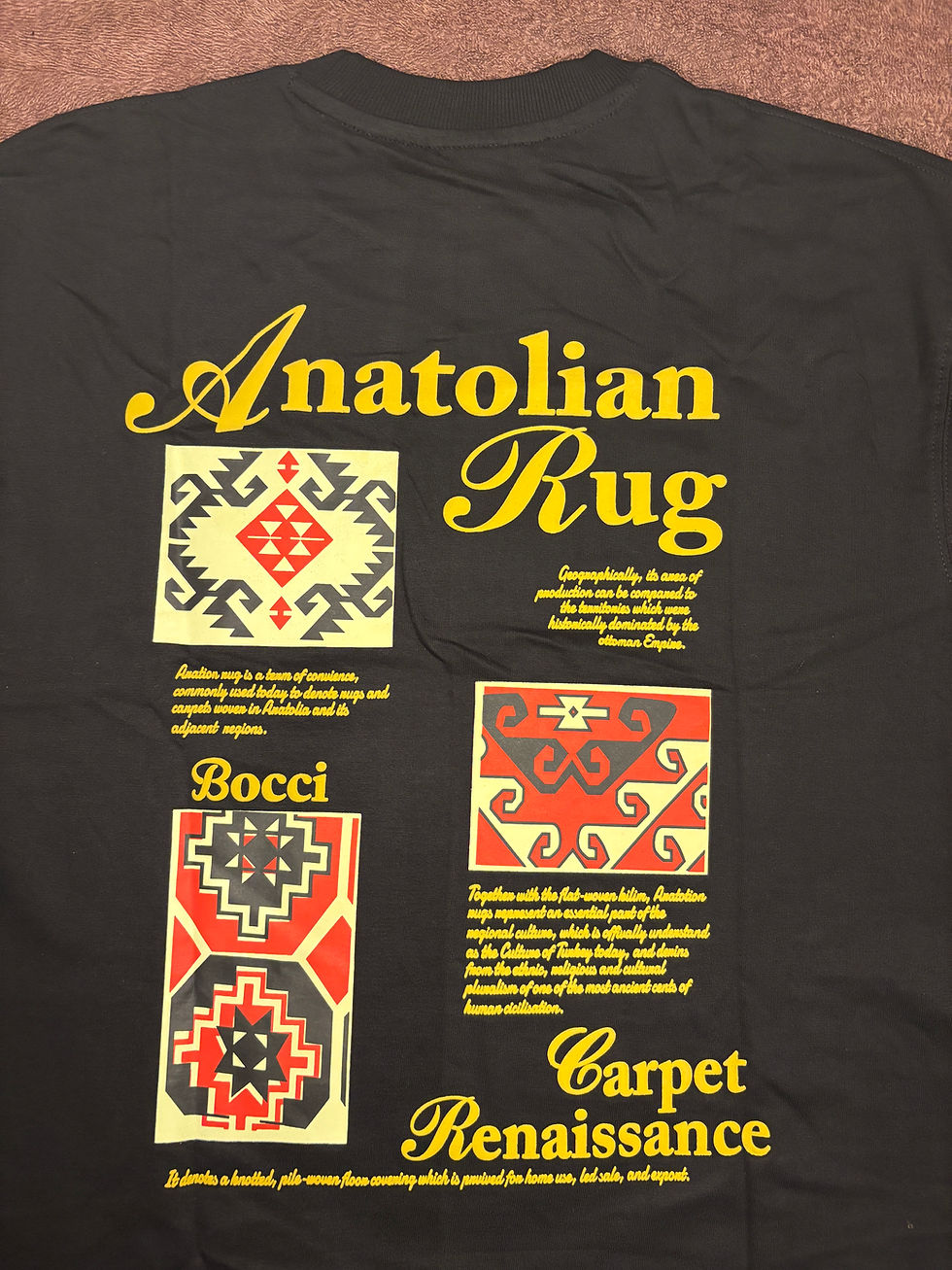 Thumbnail: Anatolian - Black Unisex T-shirt