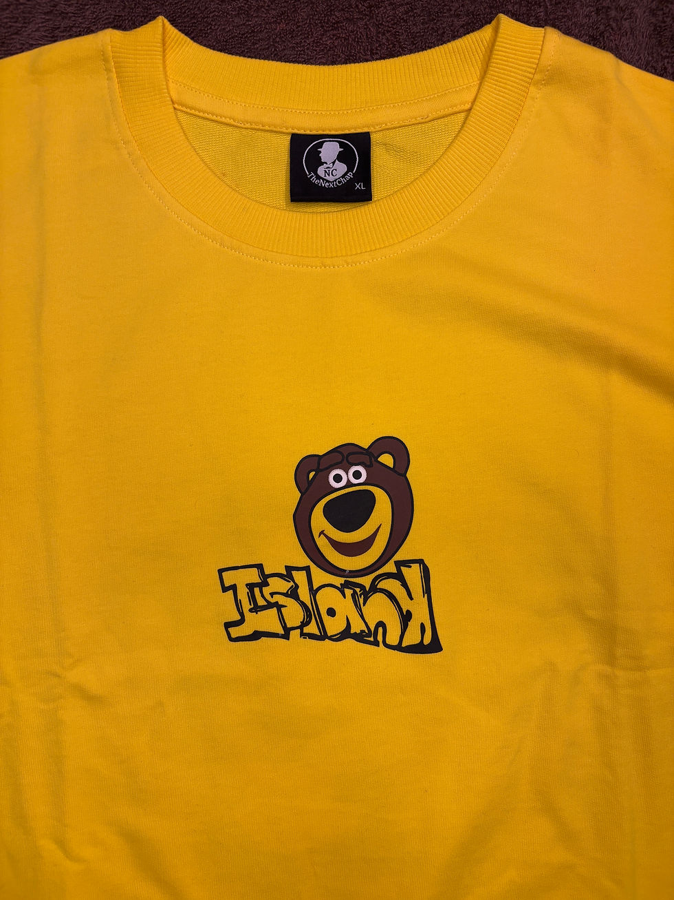 Thumbnail: Island - Yellow Unisex T-shirt