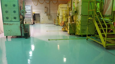 commercial factory floor