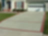 decorative concrete overlay driveway