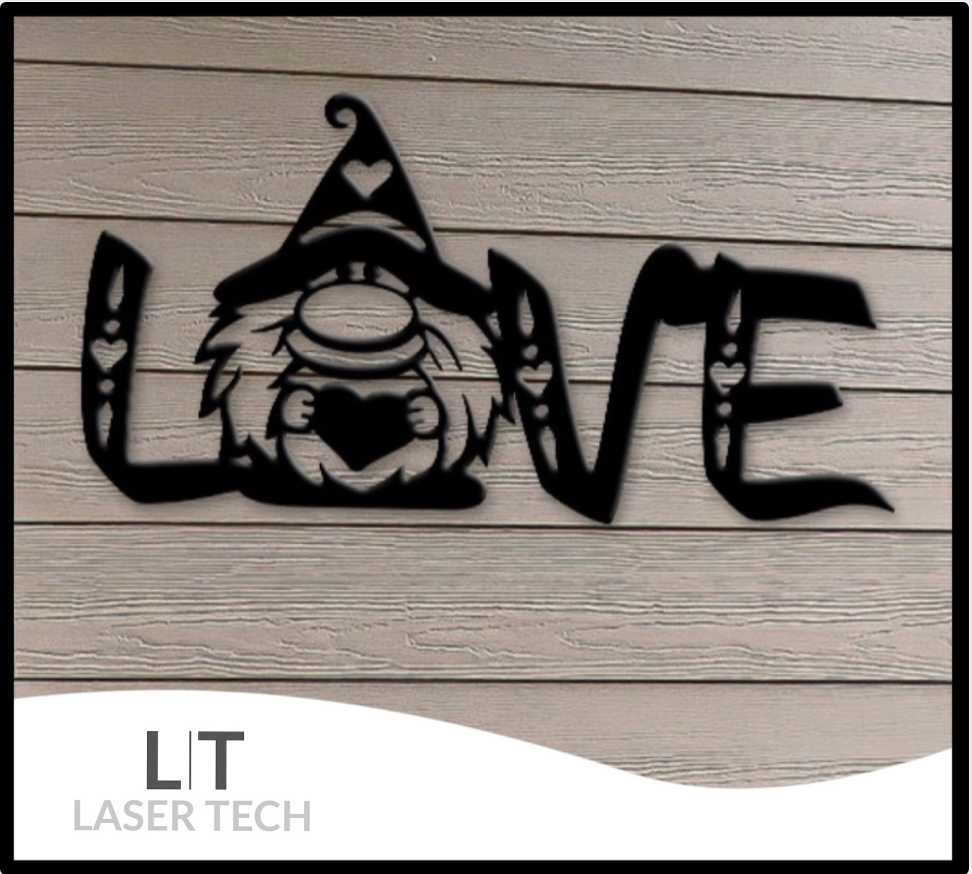 Gnome Love Wall Art