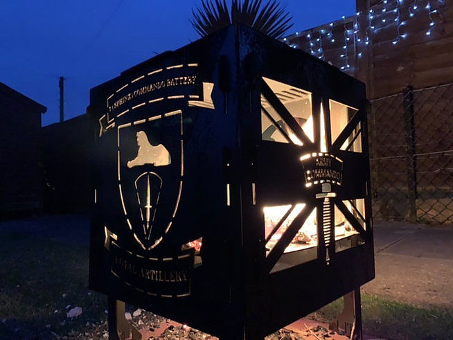 Army Commando Fire Pit