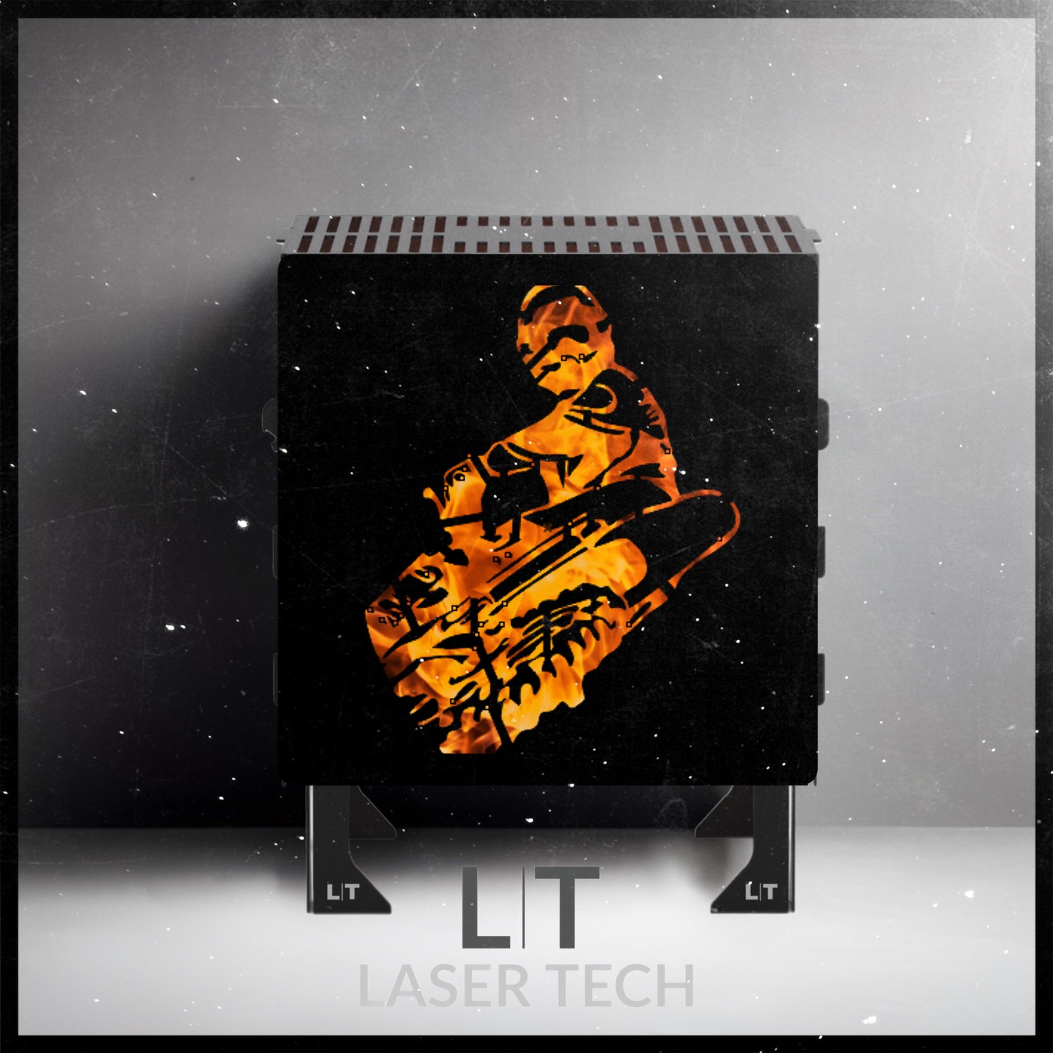 Motor Cros Bike Fire Pit