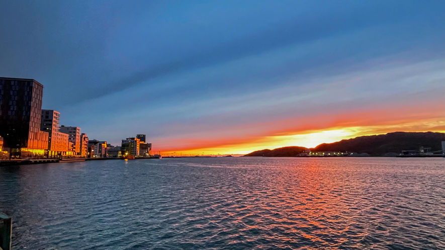 Norwegen, Sonnenuntergang, Bodo
