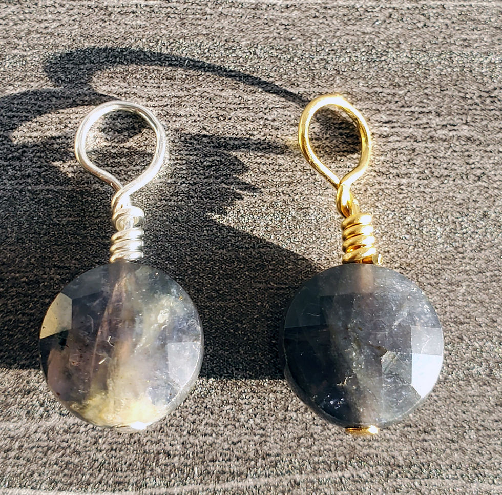 Thumbnail: Iolite Pendant