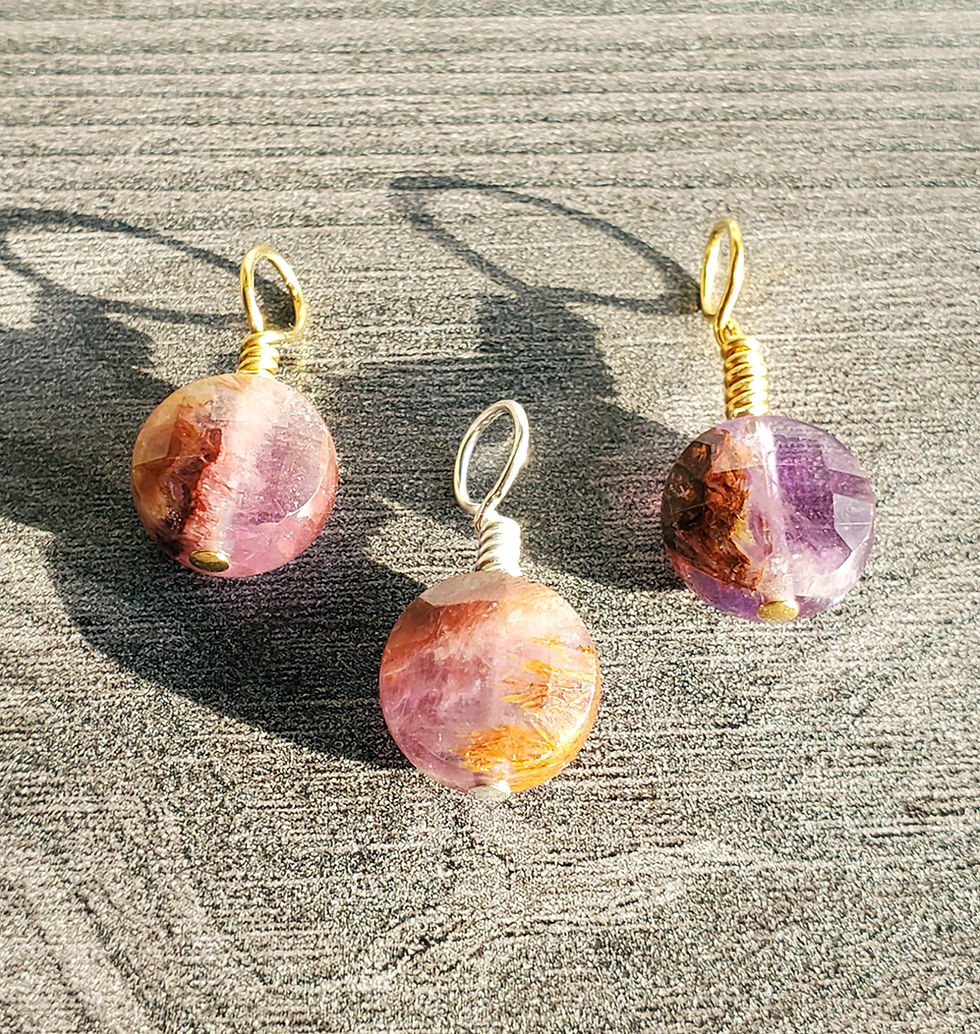 Thumbnail: Cacoxenite (Sacred Seven) Pendant