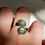 Thumbnail: Mystic Managed - Labradorite Double Ring