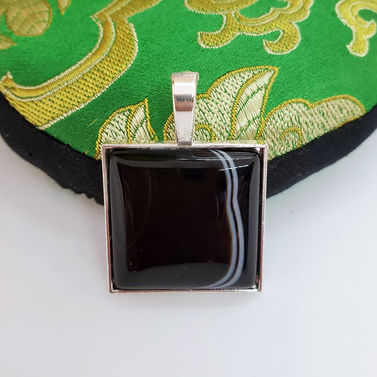 The Search for Meaning - Sardonyx Pendant