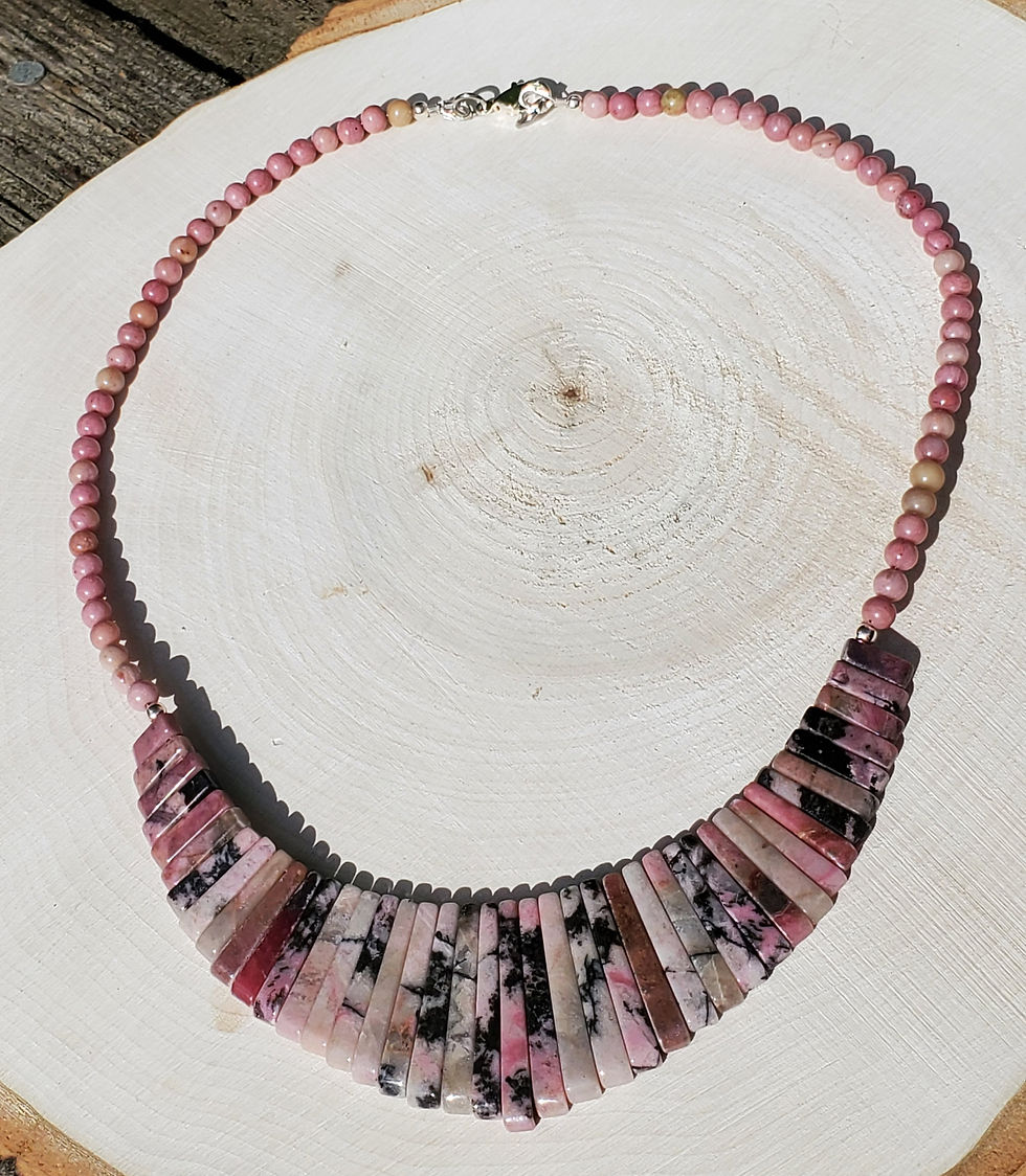 Thumbnail: Forgive & Reset - Rhodonite Collar