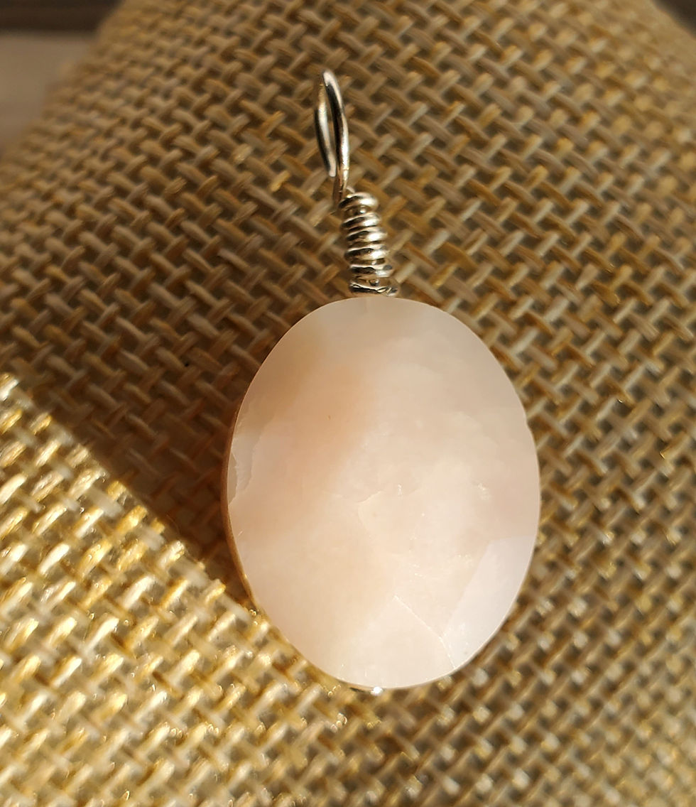 Thumbnail: Soft & Sweet - Pink Opal Pendant