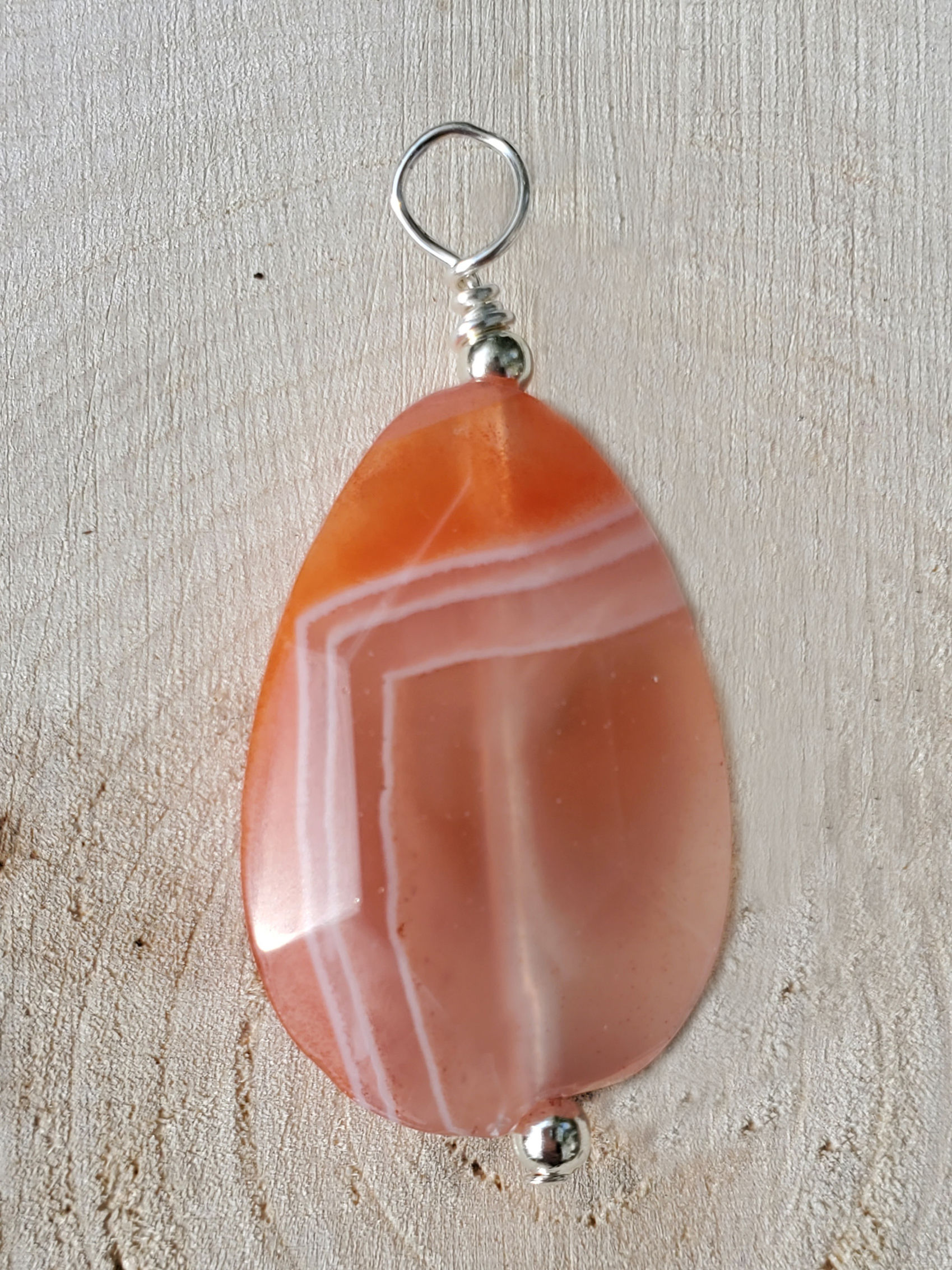 Seize the Day - Carnelian Pendant