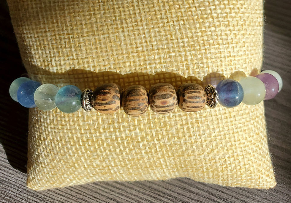 Thumbnail: Pure Spirit - Fluorite Diffuser Bracelet