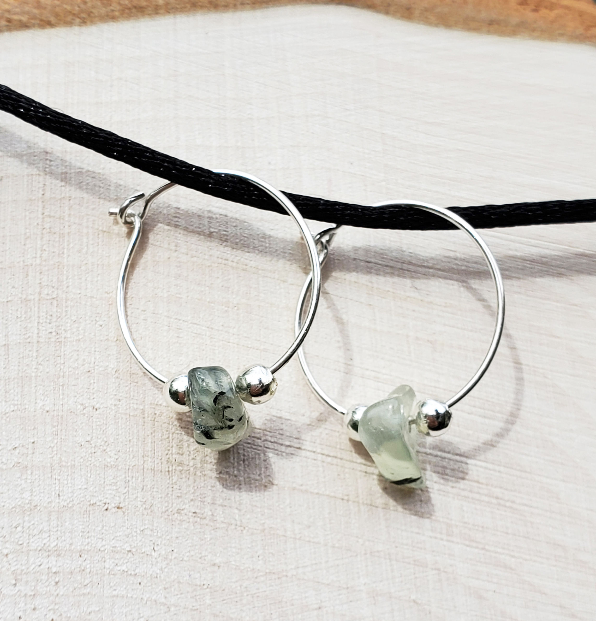 Heal the Healer - Prehnite Earrings