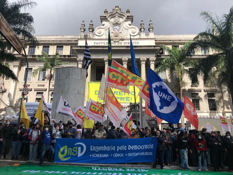 Nós estávamos lá! Democracia Sempre!