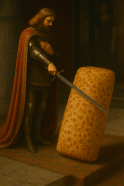 Sir Burnt Tongue of the Microwave Order