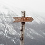 Wooden Arrow Sign