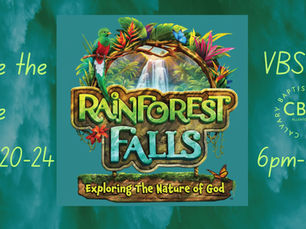 VBS will be here sooner than you think!