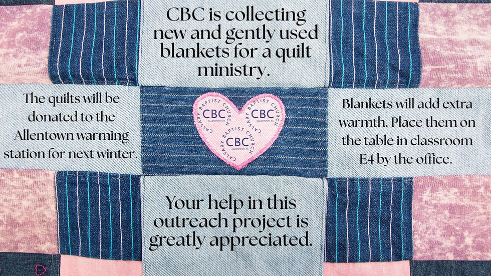CBC Quilt Project