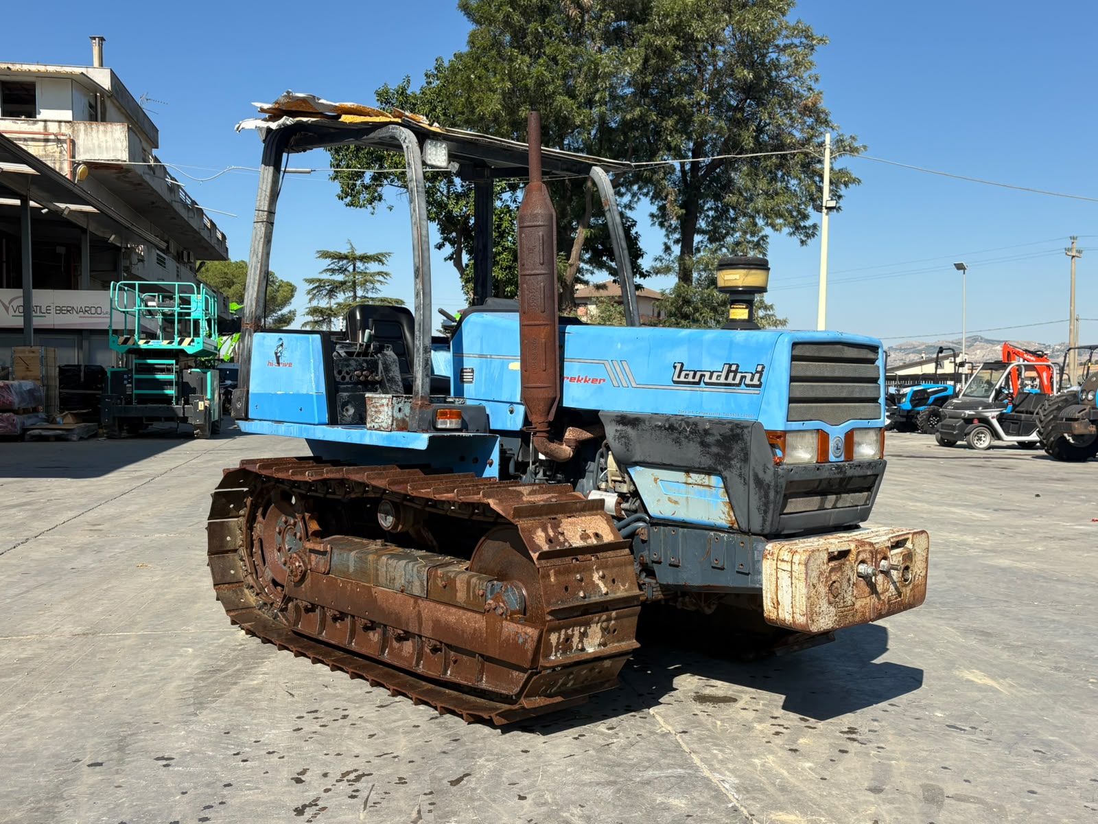 LANDINI TREKKER C85 USATO – TRATTORE CINGOLATO ANNO 1994